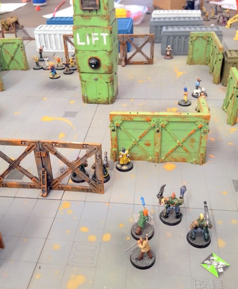 Despite their miniature complaints about "Not gettin' on no plane, you crazy fool", you can take it from me, Mr P, that my decidedly un-classic 1995 plastic Goliath gang - "The Suckaz" - acquitted themselves well.