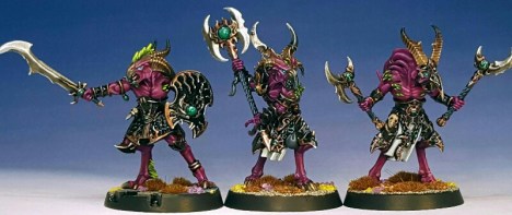 #127 - #132: Tzaangor (three of six shown)