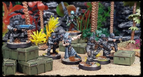 Onward! We have the Emperors Administratum bookekeepers on our side! And an assassin. 