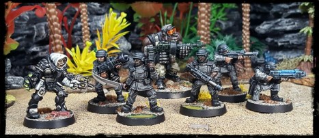 "You, put your knickers on and get us a cup of recaff. You lot, do what the ogryn tells you... your in the Inquisition now"