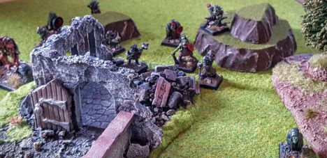 The goblin warband proved surprisingly efficient at demon summoning through out the day.