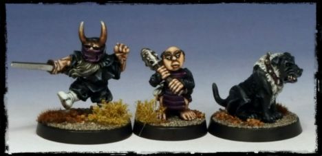 #34 - #36: Dwarf Ninja, Halfling Ashiguru, Dog